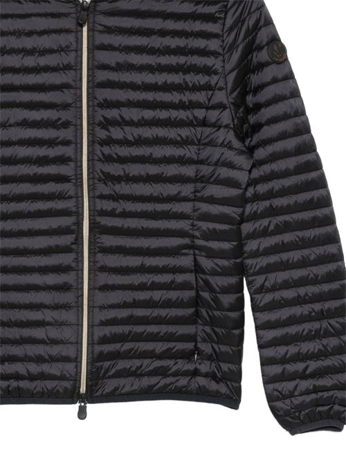 Piumino donna nero trapuntato con cappuccio SAVE THE DUCK | D33620WIRIS2210000